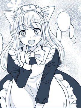 关于我起来后看见金发猫耳女仆这桩事