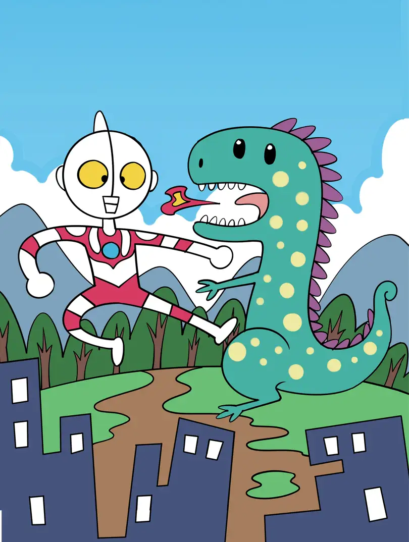 随时一本正经的漫画